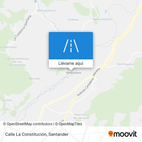 Mapa Calle La Constitución