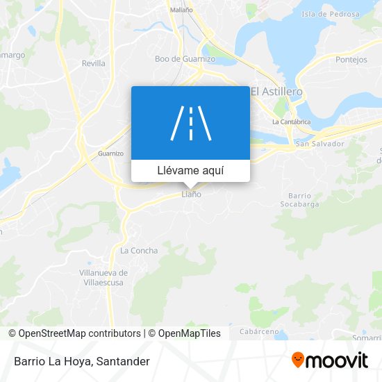 Mapa Barrio La Hoya
