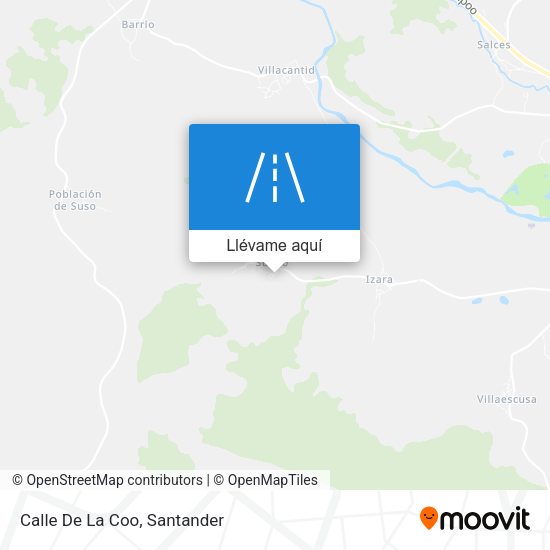 Mapa Calle De La Coo