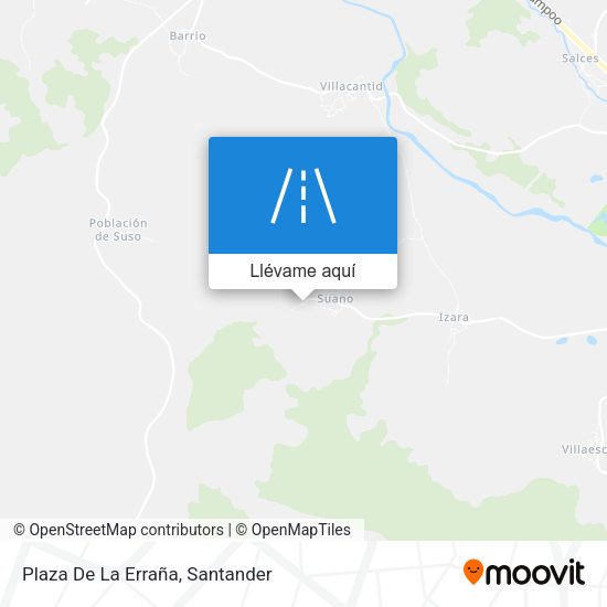 Mapa Plaza De La Erraña