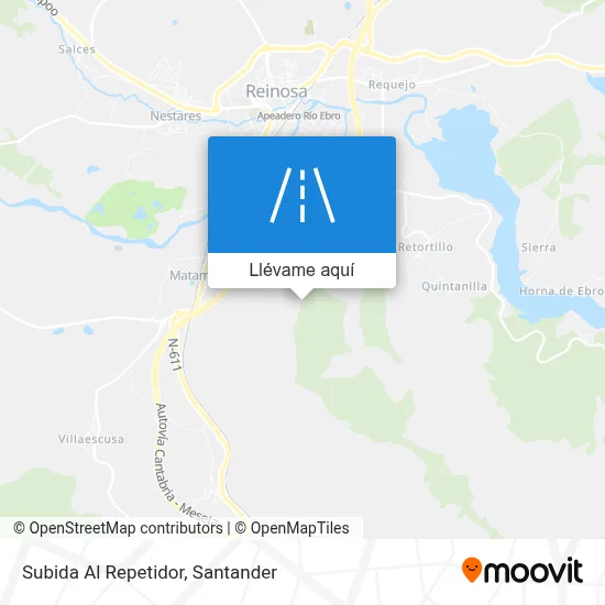 Mapa Subida Al Repetidor