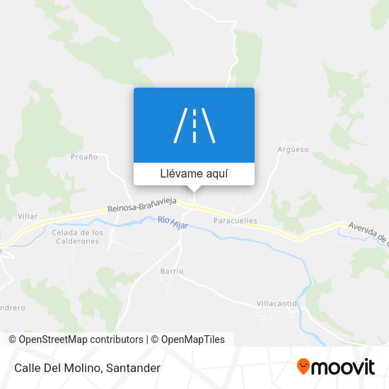Mapa Calle Del Molino