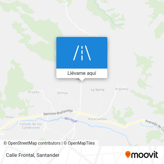 Mapa Calle Frontal