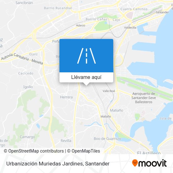 Mapa Urbanización Muriedas Jardines