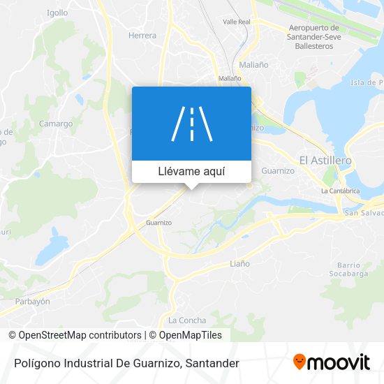 Mapa Polígono Industrial De Guarnizo