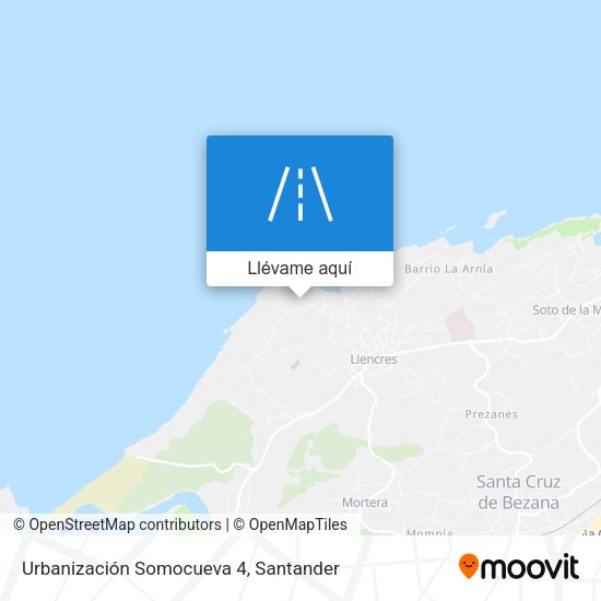 Mapa Urbanización Somocueva 4