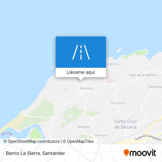 Mapa Barrio La Sierra