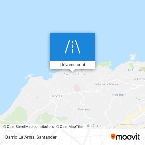 Mapa Barrio La Arnía