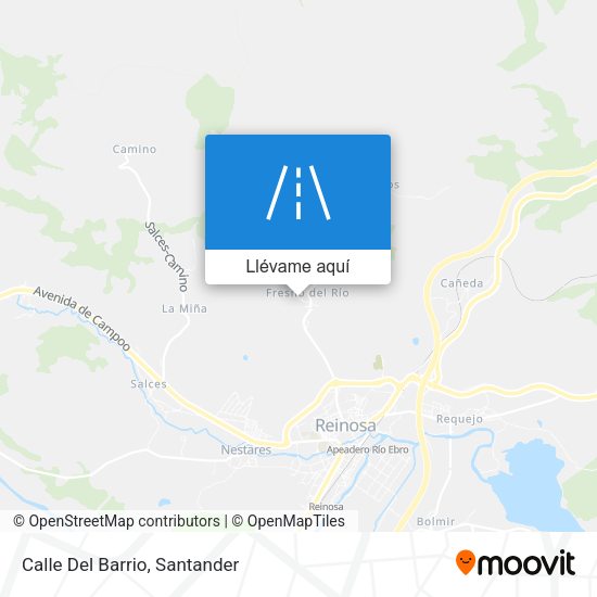 Mapa Calle Del Barrio
