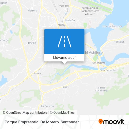 Mapa Parque Empresarial De Morero