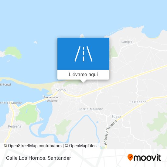 Mapa Calle Los Hornos