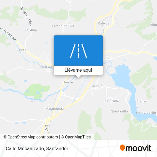 Mapa Calle Mecanizado