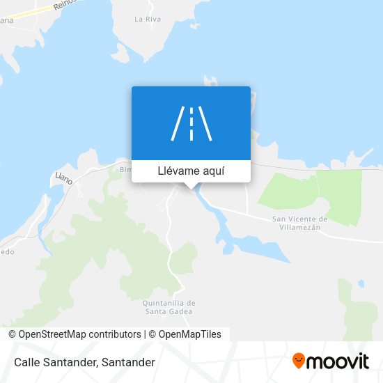 Mapa Calle Santander