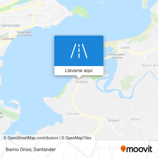 Mapa Barrio Onso