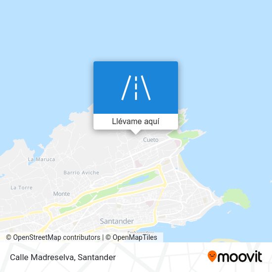 Mapa Calle Madreselva