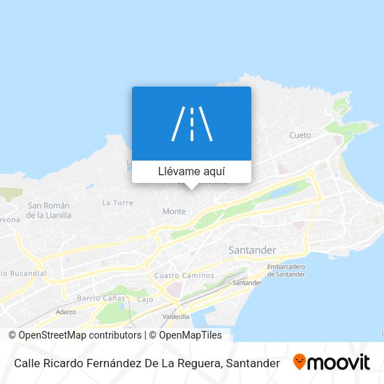 Mapa Calle Ricardo Fernández De La Reguera