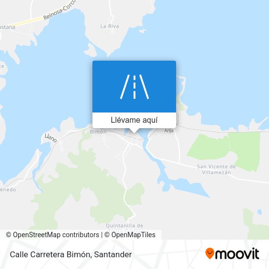 Mapa Calle Carretera Bimón
