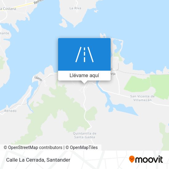 Mapa Calle La Cerrada