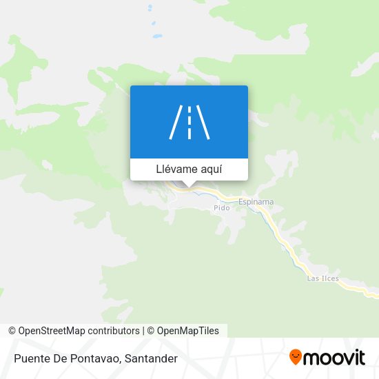 Mapa Puente De Pontavao