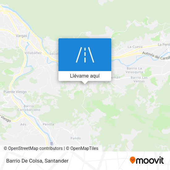 Mapa Barrio De Colsa