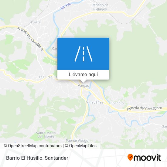 Mapa Barrio El Husillo