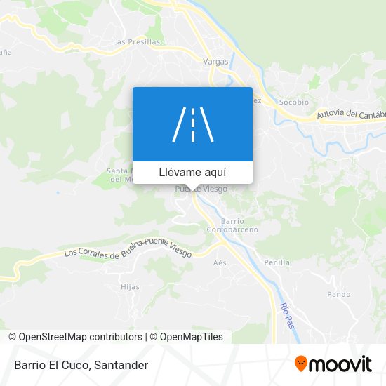 Mapa Barrio El Cuco