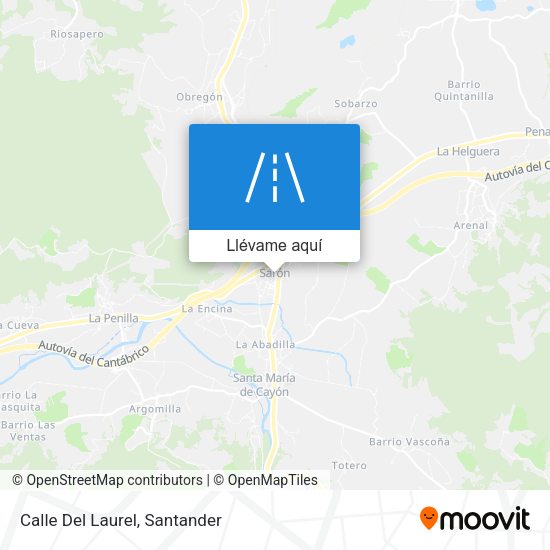 Mapa Calle Del Laurel