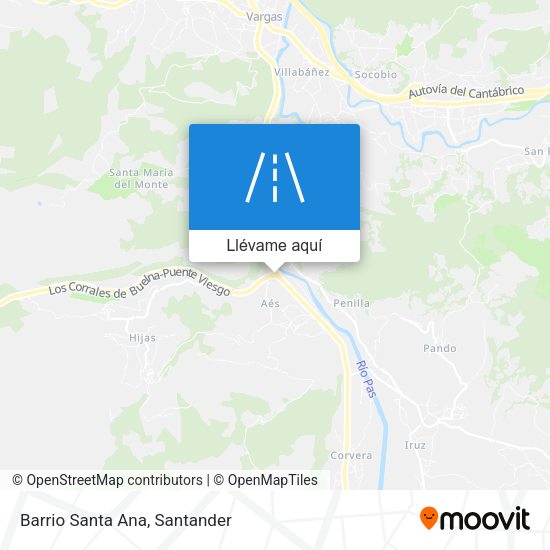 Mapa Barrio Santa Ana
