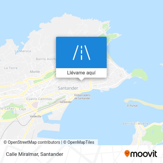 Mapa Calle Miralmar