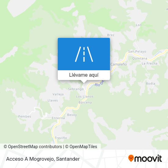 Mapa Acceso A Mogrovejo