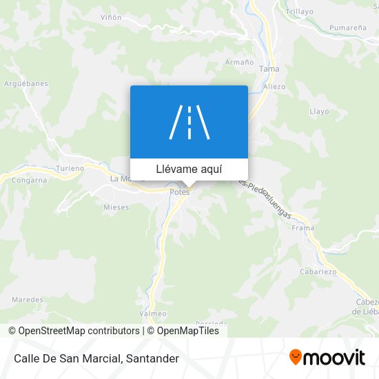 Mapa Calle De San Marcial