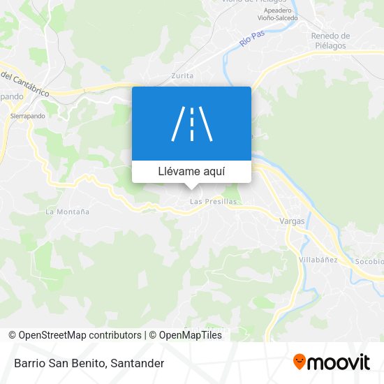Mapa Barrio San Benito