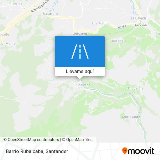Mapa Barrio Rubalcaba