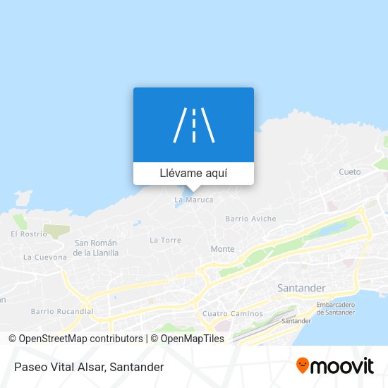 Mapa Paseo Vital Alsar