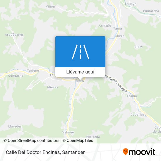 Mapa Calle Del Doctor Encinas
