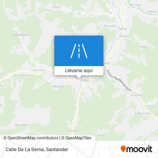 Mapa Calle De La Serna
