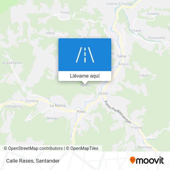 Mapa Calle Rases