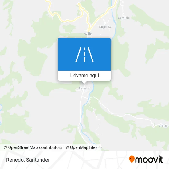 Mapa Renedo