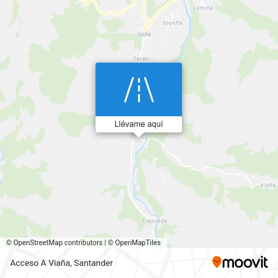 Mapa Acceso A Viaña