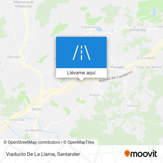 Mapa Viaducto De La Llama