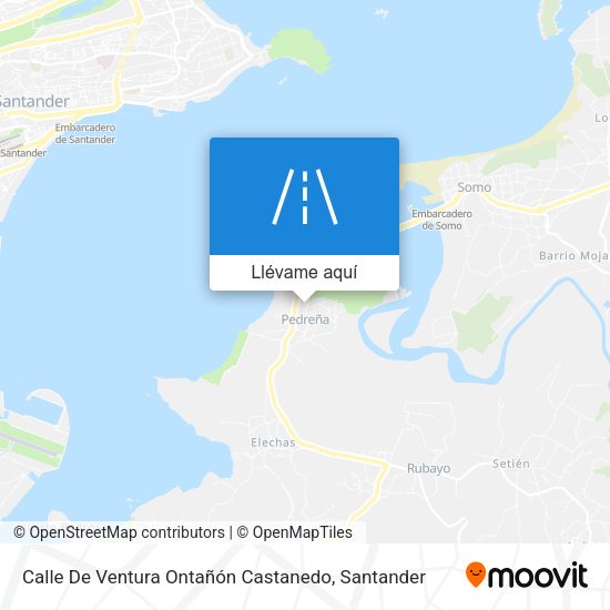 Mapa Calle De Ventura Ontañón Castanedo
