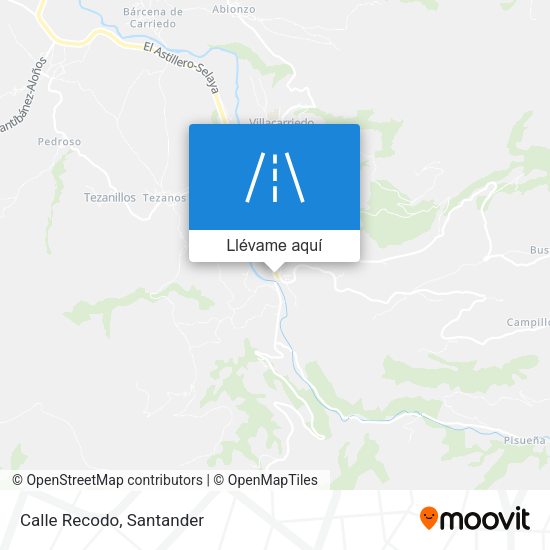 Mapa Calle Recodo