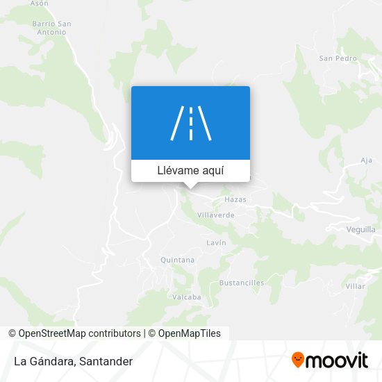 Mapa La Gándara