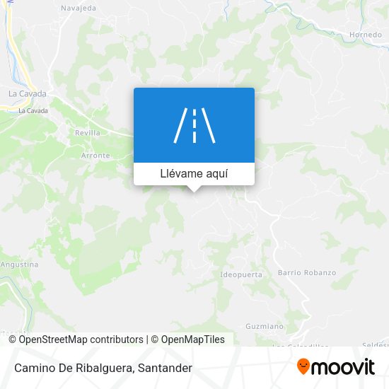 Mapa Camino De Ribalguera