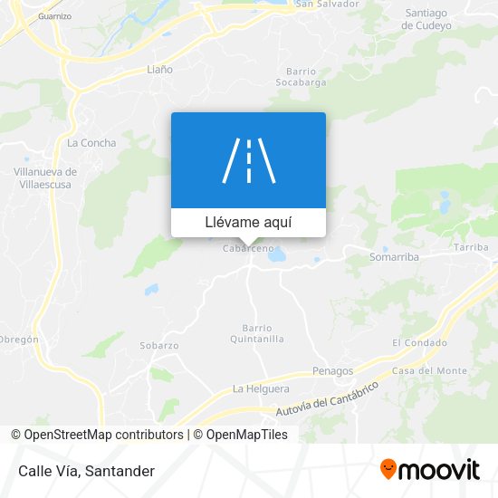 Mapa Calle Vía