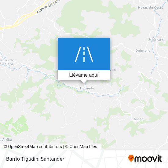 Mapa Barrio Tigudin