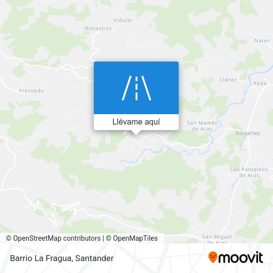 Mapa Barrio La Fragua