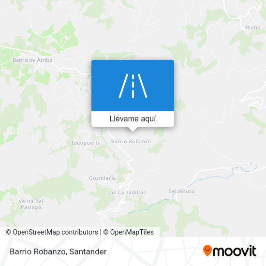 Mapa Barrio Robanzo