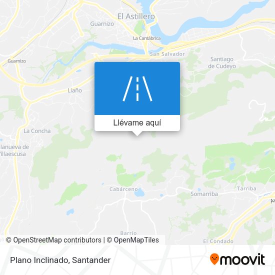 Mapa Plano Inclinado