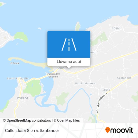 Mapa Calle Llosa Sierra